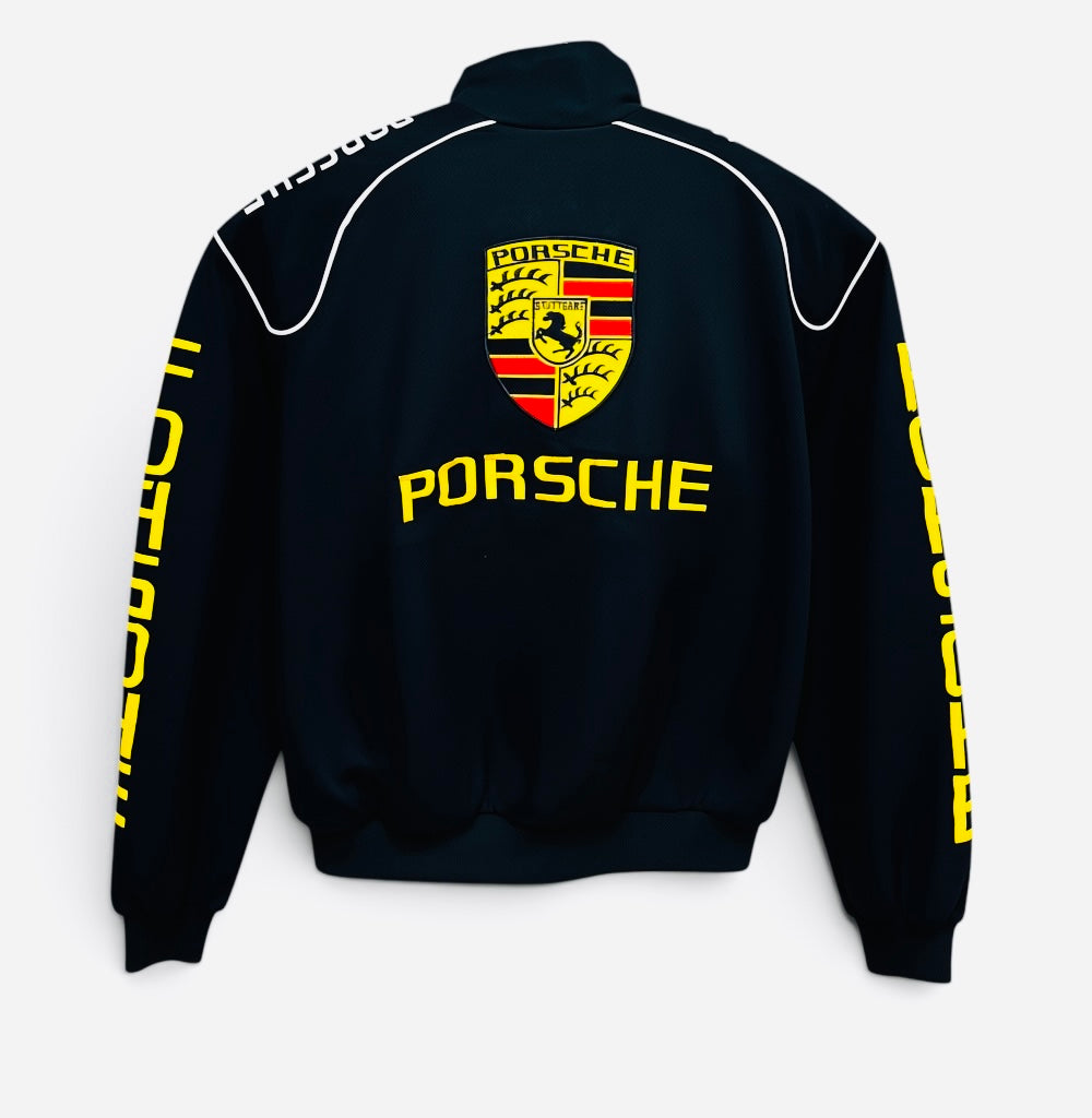 Vintage NASCAR-Style Crew Racing Jacket