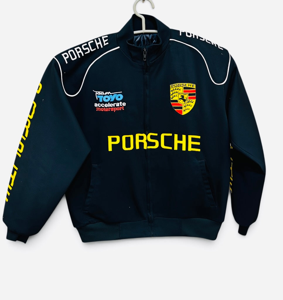 Vintage NASCAR-Style Crew Racing Jacket