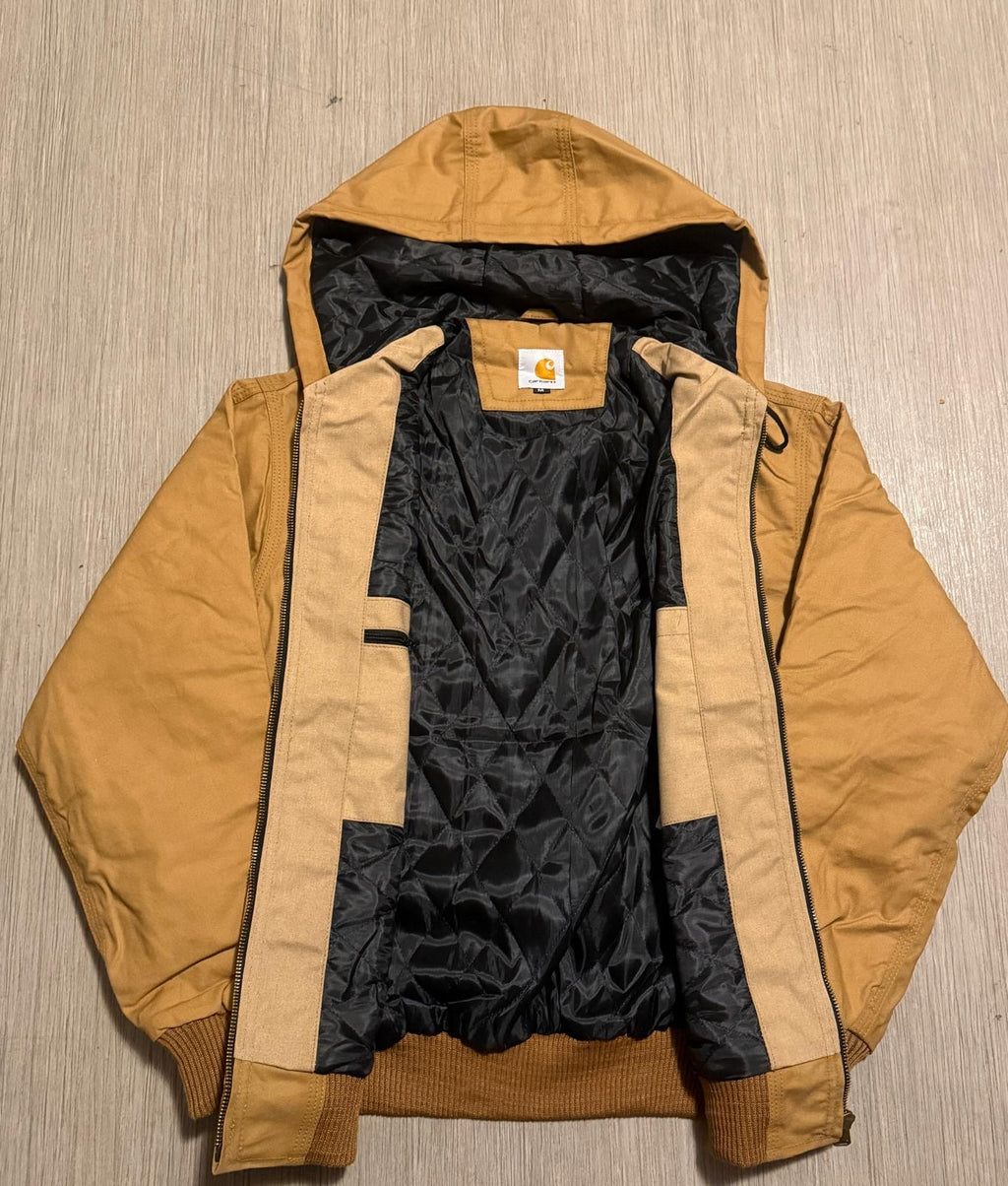 Veste réwork camel premium – style streetwear
