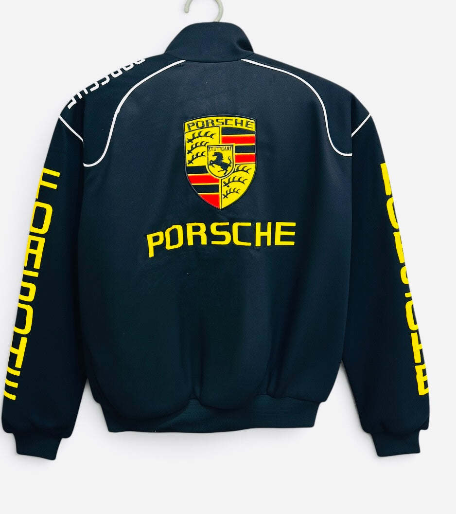 Vintage NASCAR-Style Crew Racing Jacket