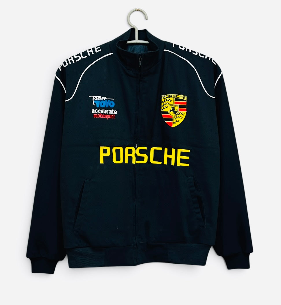 Vintage NASCAR-Style Crew Racing Jacket