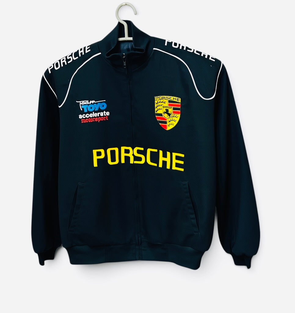 Vintage NASCAR-Style Crew Racing Jacket