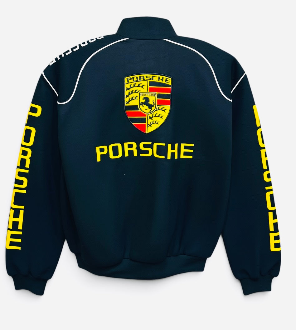 Vintage NASCAR-Style Crew Racing Jacket