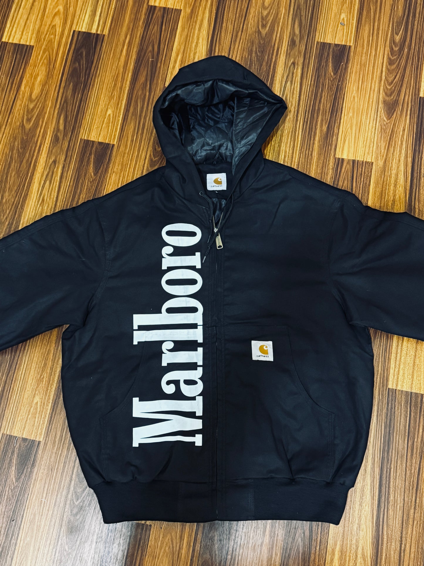 Marlboro-Inspired Rework Jacket – Custom Racing Streetwear