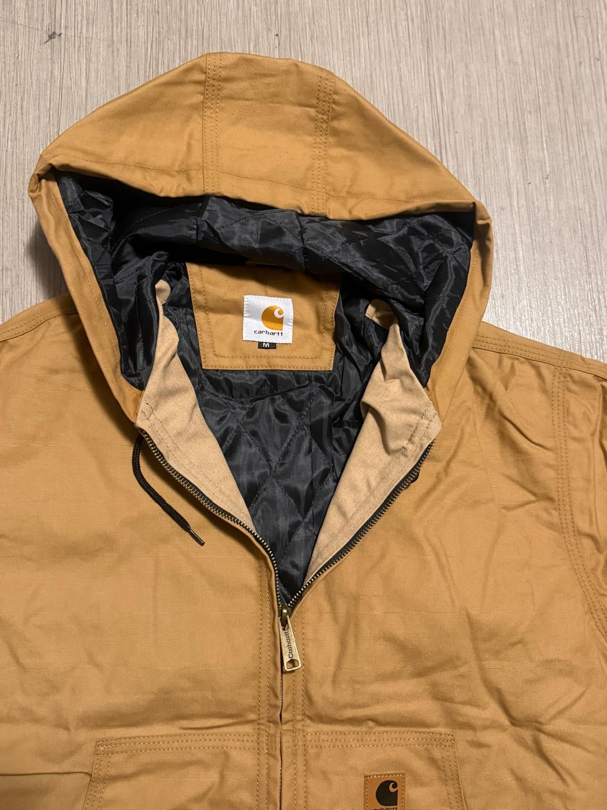 Veste réwork camel premium – style streetwear