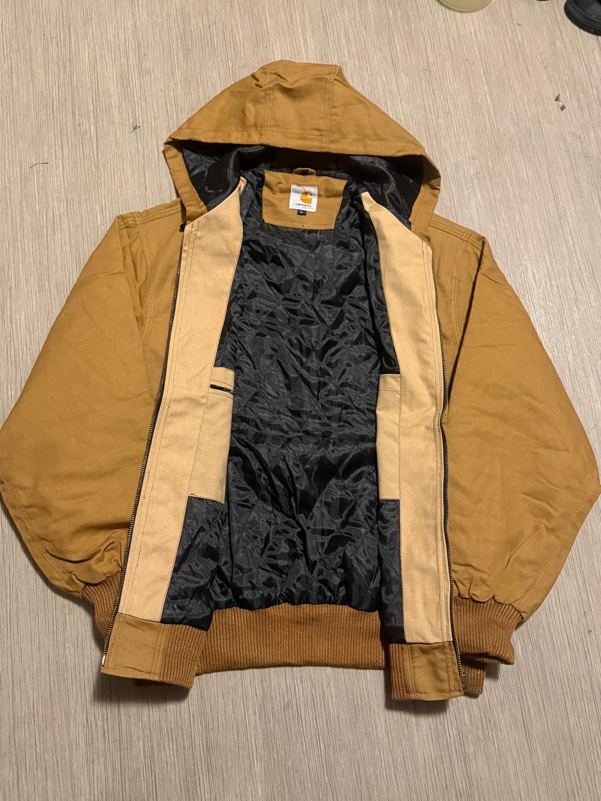 Veste camel rework – style workwear US